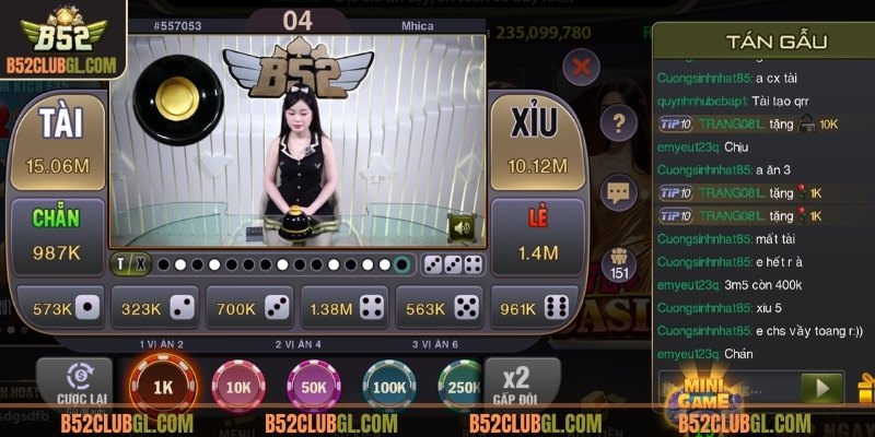 Có nhiều hình thức cược trong tài xỉu trực tuyến